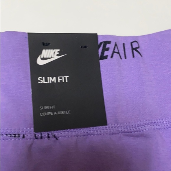 NWT Nike Air purple shorts slim fit size: S - Picture 9 of 10